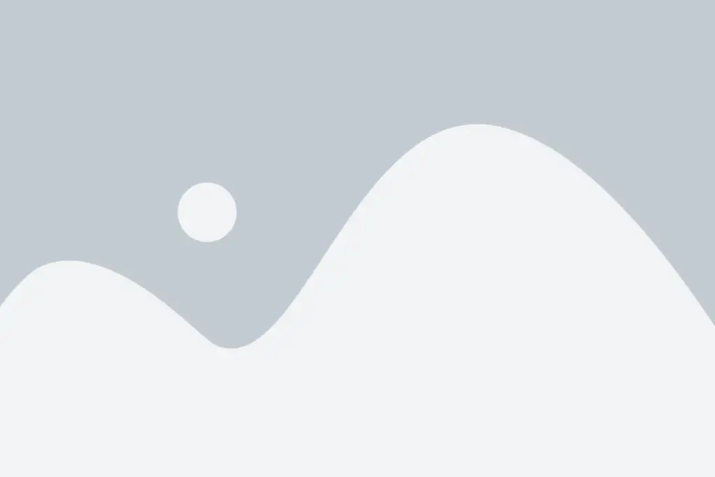 A simple placeholder image with a gray background, a light gray curved shape resembling hills, and a small white circle suggesting the sun or moon in the top left area.